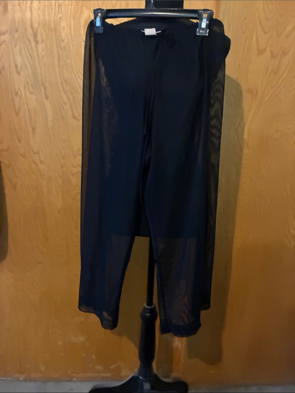 🎉SALE🎉Absolutely Beach Sheer Black Cover-Up Capris